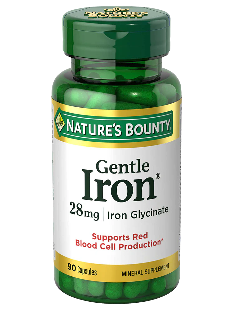 Gentle Iron  28 mg , 90 Capsules