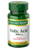 Folic Acid  800 mcg, 250 Tablets