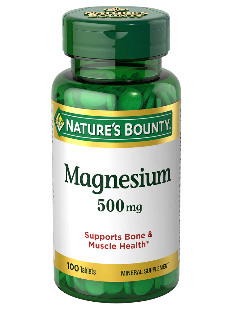 Magnesium  500 mg, 100 Tablets