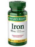 Iron  65 mg, 100 Tablets