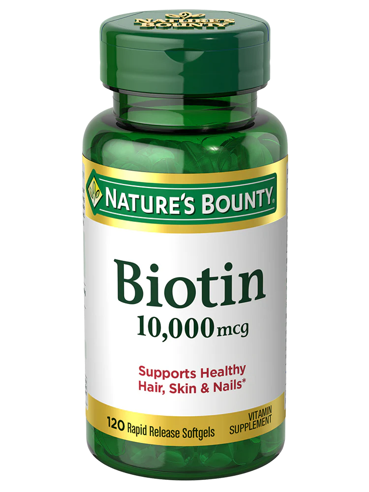 Biotin  10,000 mcg, 120 Softgels