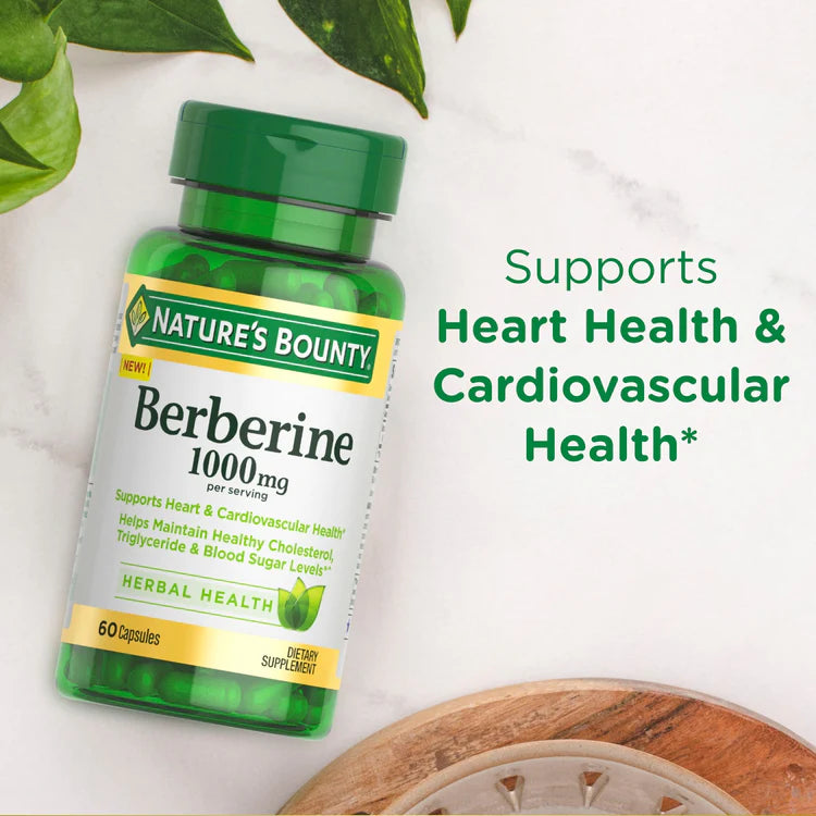 Berberine  1000mg, 60 Capsules Capsules