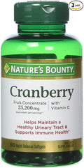 Cranberry  25,200 mg equivalent per serving**, 60 Softgels