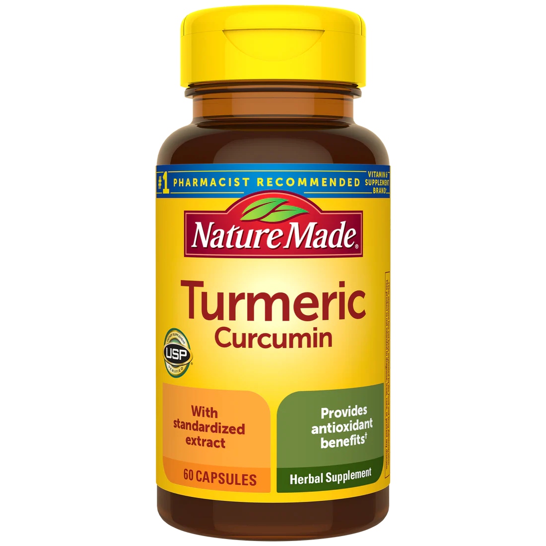 500 mg Turmeric Curcumin 60 Capsules