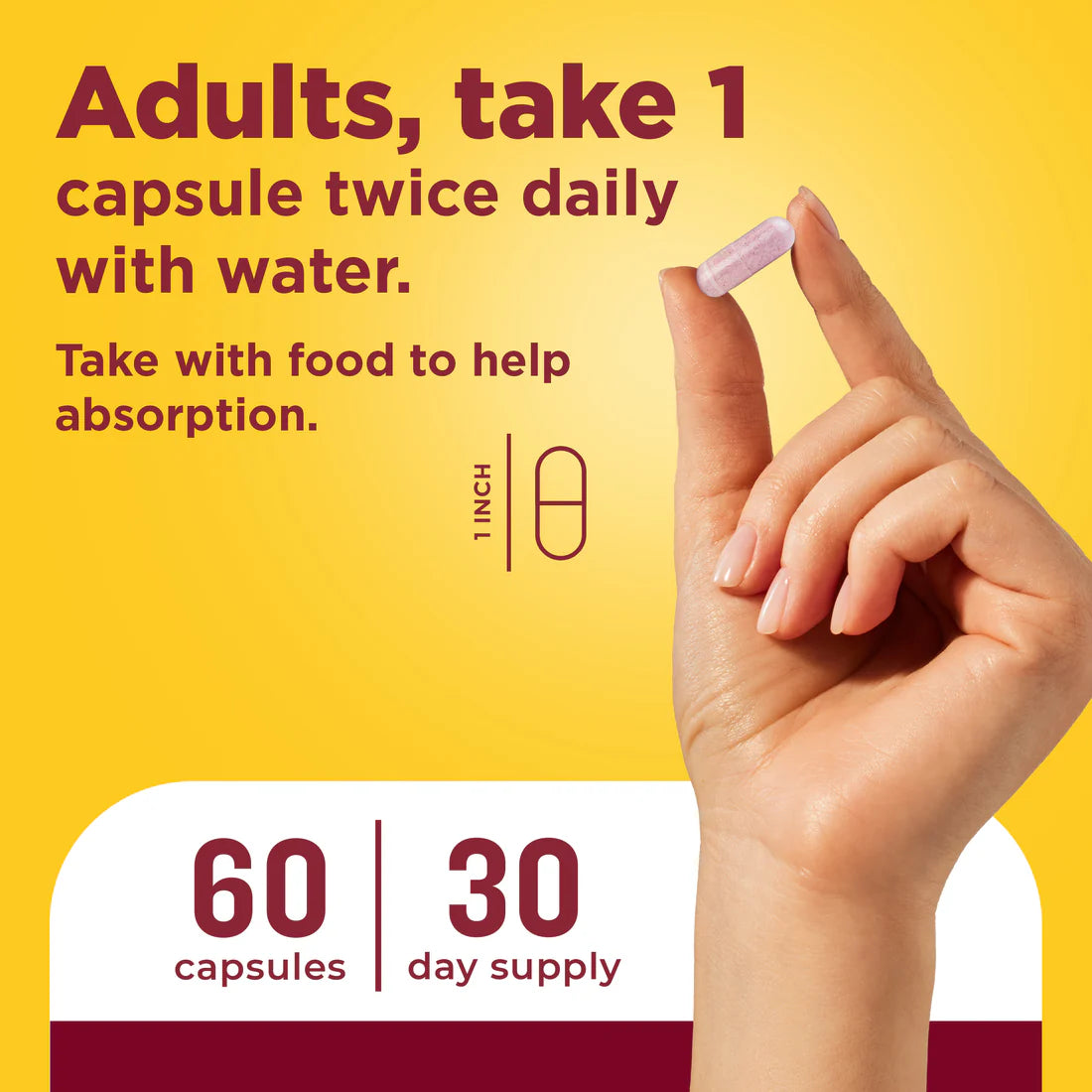 Metabolyze Capsules With Chromium, Green Tea Phytosome & B12 60 Capsules