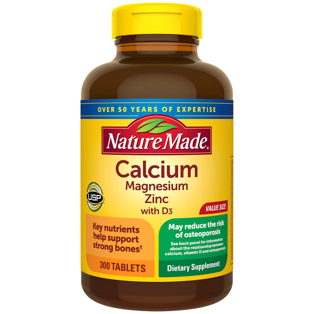Calcium, Magnesium and Zinc with Vitamin D3 300 Tablets